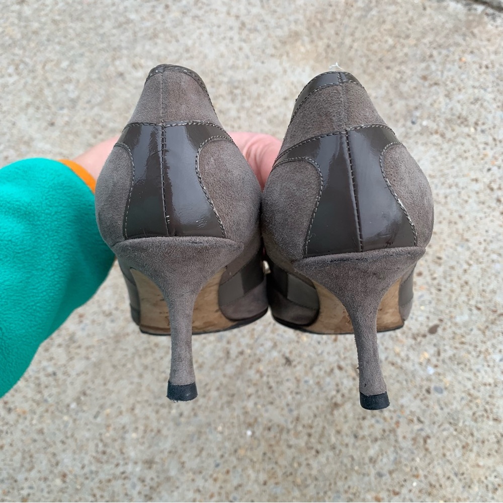 Jimmy Choo Gray Women's Heels EU 41 US 11 - Picture 7 of 13